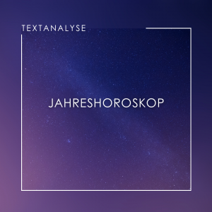 Jahreshoroskop