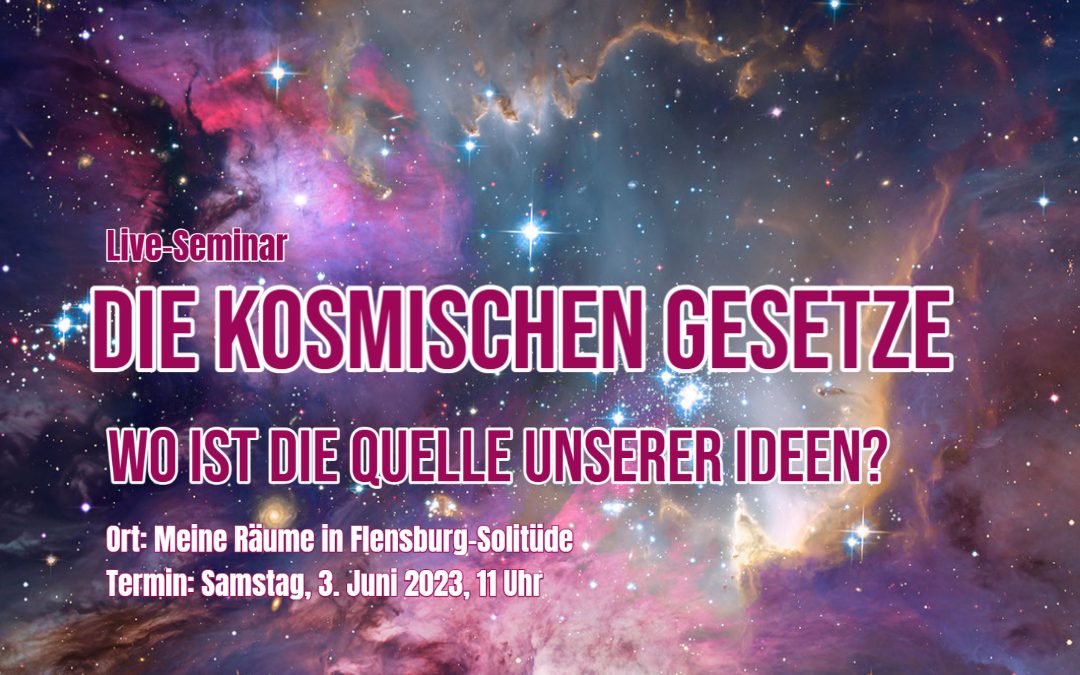 Seminar: Die kosmischen Gesetze