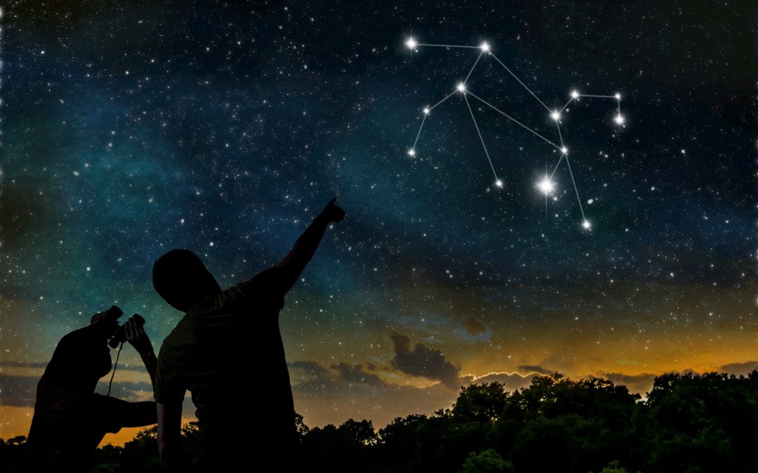 Mars läuft durch den Löwen