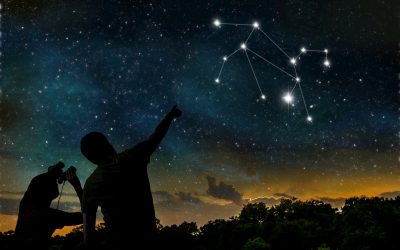 Mars läuft durch den Löwen