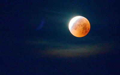 Kraftvoller Blutmond